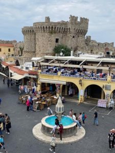 Casco histórico de Rodas, Grecia.